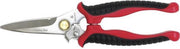 Toolcraft TO-6541344 buro- & knutselschaar Rechte knip Zwart