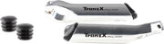 Tranzx Bar Ends 95 Mm Zilver