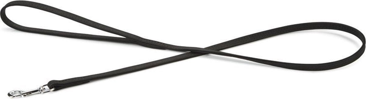 Beeztees Buffalo - Hondenriem - Leer - Zwart - 110cm x 10mm