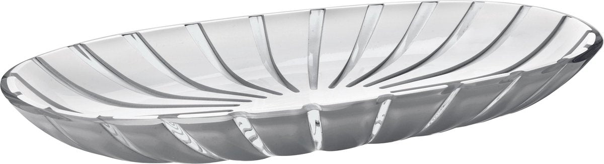 Guzzini Grace Serveerschaal grijs - 380x190x45mm