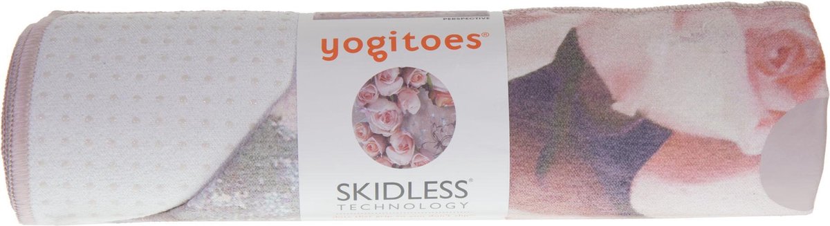 Manduka Sporthanddoek - roze/wit