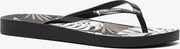 Copacabana vegan dames teenslippers - Zwart - Maat 39