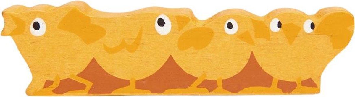 Tender Leaf Toys Kuikens Junior 11 Cm Hout Geel