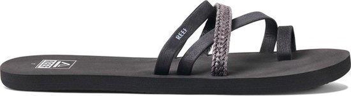 Reef Bliss Moon Dames Slippers - Black - Maat 42.5