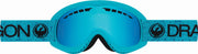 Dragon DR DX 8 Unisex Skibril - Blauwe lens - M-L