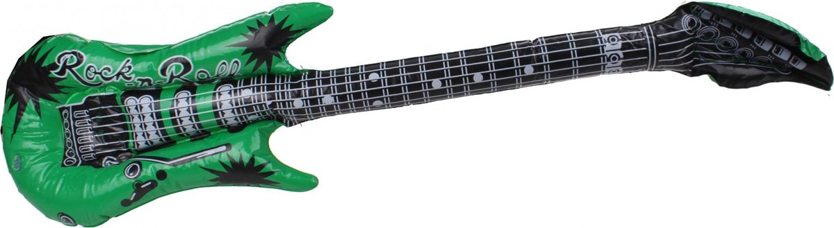 Lg-imports Opblaasbare Gitaar Groen 85 Cm