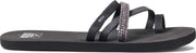 Reef Bliss Moon Dames Slippers - Black - Maat 38.5