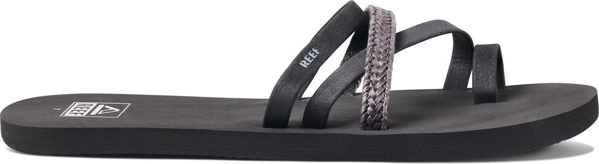 Reef Bliss Moon Dames Slippers - Black - Maat 40