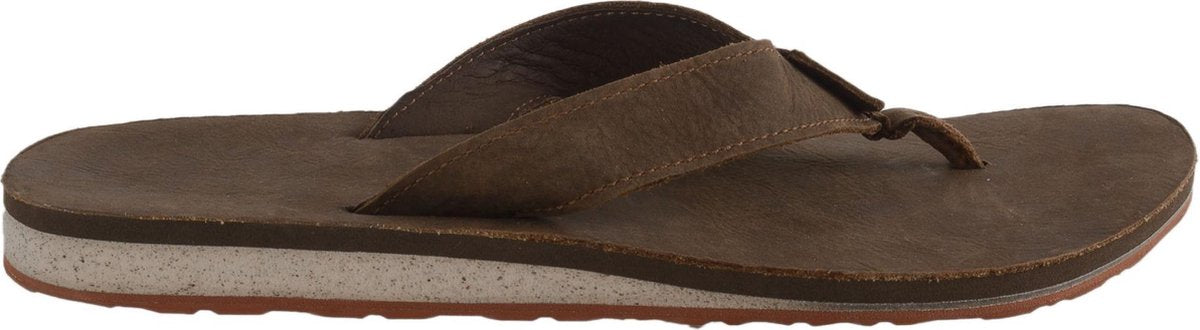 Teva Classic Flim Prepium Leather Heren Wandelsandalen - Bruin - Maat 43