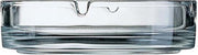 Asbak doorschijnend glas - d10.7cm - voor binnen en buiten - 6 stuks