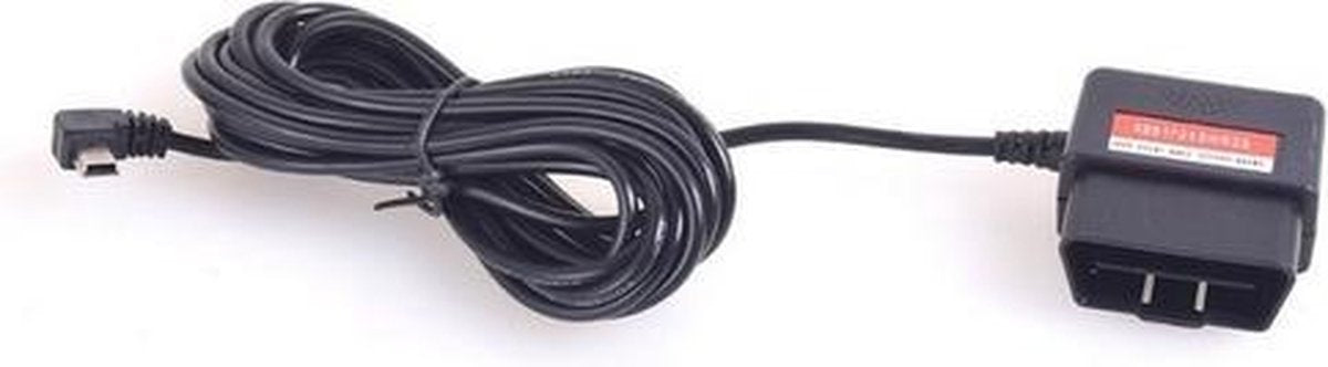 OBD voeding adapter kabel OBD2 naar MINI USB aansluiting 3m kabel / HaverCo
