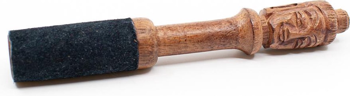 Klankschaal Klopper Boeddha Hand Gekerfd