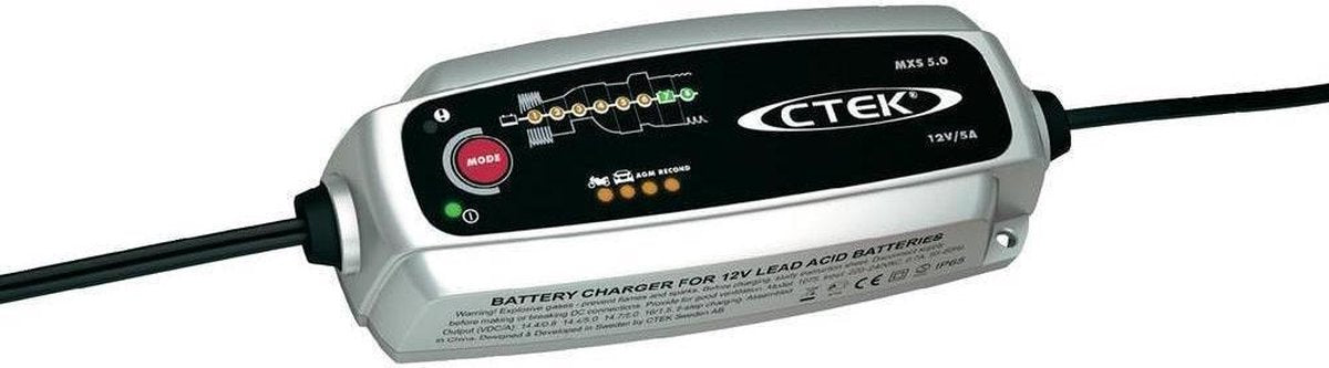 CTEK Multi XS 5.0 acculader met Temperatuurcompensatie