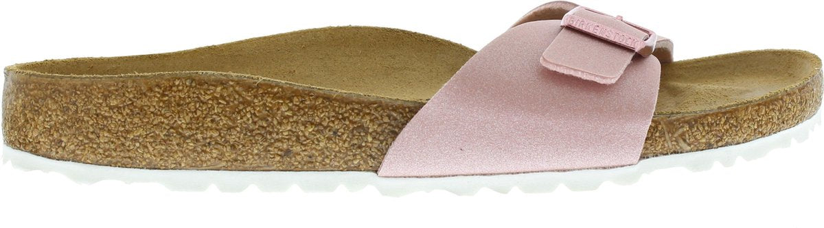 Birkenstock - Madrid Icy Metallic Old Rose narrow - maat 42