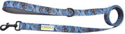 Croci hondenriem jackson tweezijdig blauw / grijs 150x1