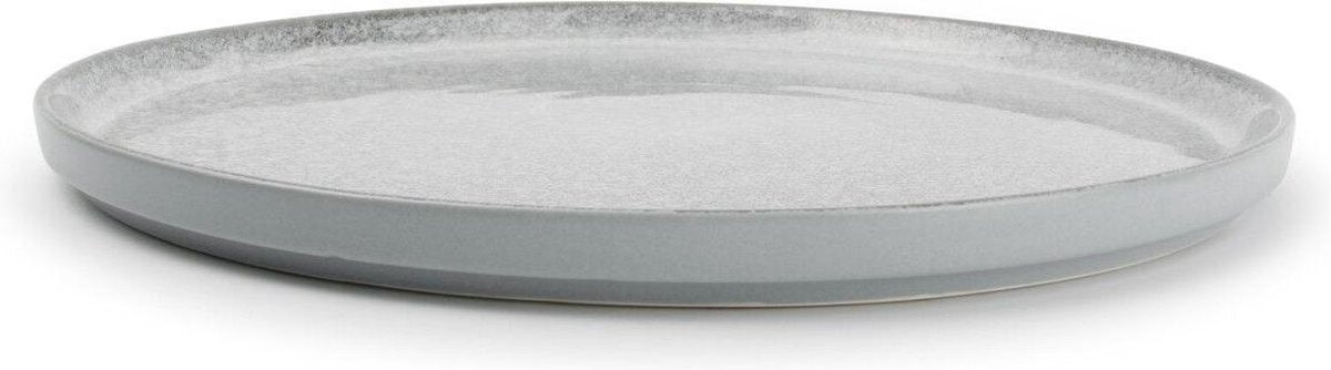 Salt&Pepper Plat bord 25cm grijs Lava set/4