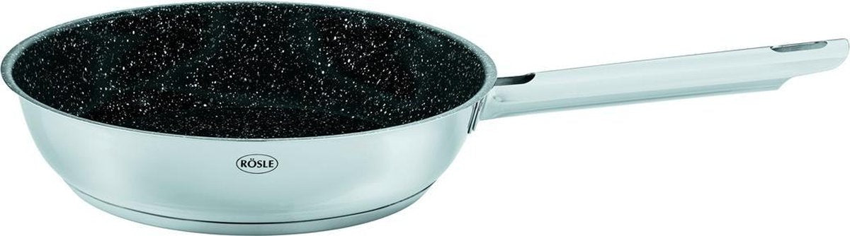 Rösle Elegance Koekenpan - Diameter Ø24 cm - Zilver
