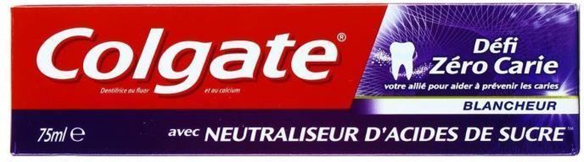 COLGATE Zero cari�s Whitening Challenge Tandpasta - 75 ml