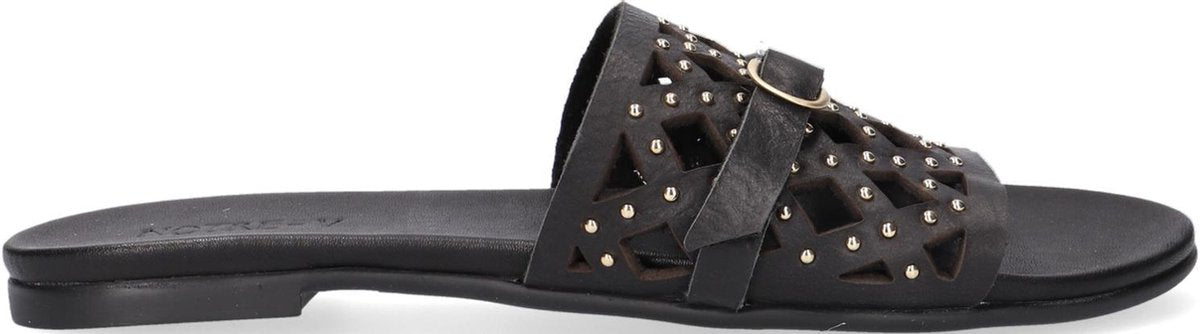 Notre-V 10301 Slippers - Dames - Zwart - Maat 41