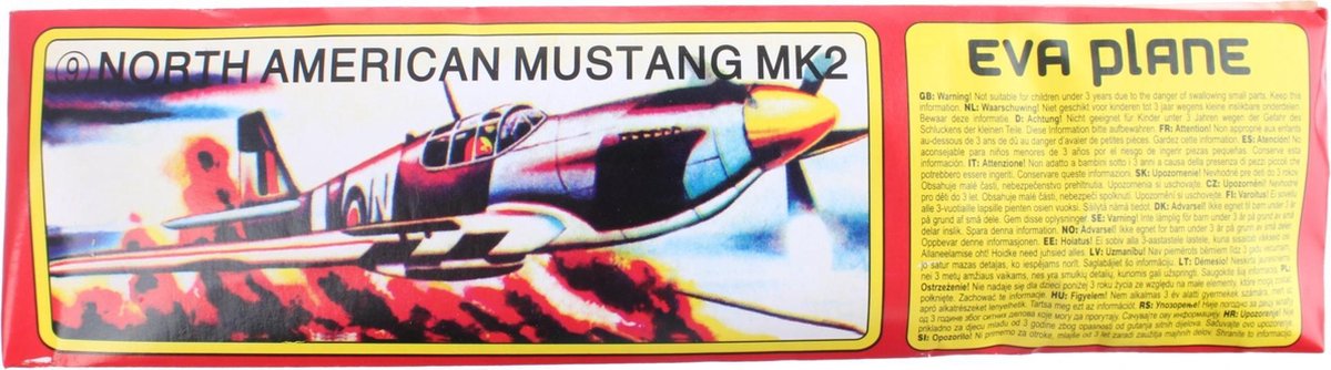 Johntoy Vliegtuig North American Mustang Mk2 17