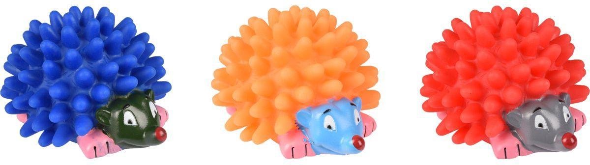 Hondenspeelgoed Vinyl Egel - 10 cm