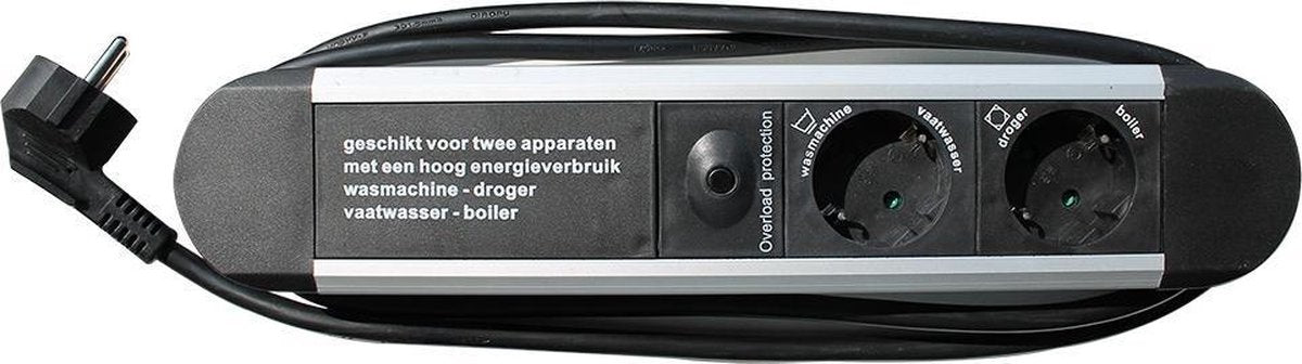 Kopp FIB1011 Combi Energie Schakelaar Wasmachine/Wasdroger