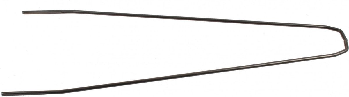 Batavus Spatbordstang Rvs Gebogen 28 Inch (30 Mm) Zilver