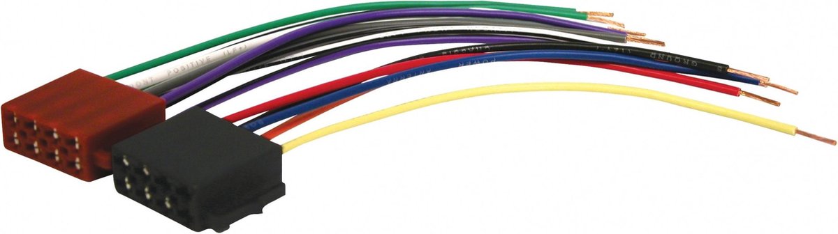 Carpoint Verloopkabel Audioradio Ral Male Iso Power&speaker