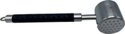 4cookz® RVS 435 gram zware tenderizer - softgrip steel - Vleeshamer