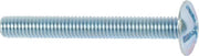 Laagbolkopschroef met moer M5x40 per 70 gegalvaniseerd