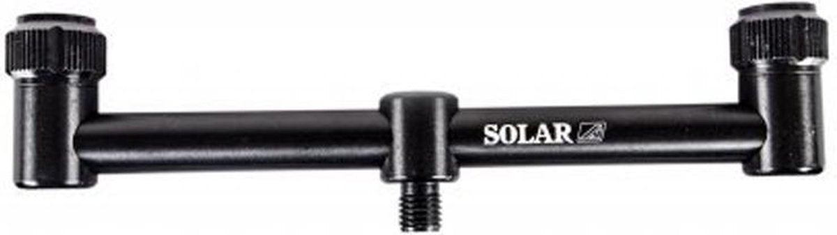 Solar A1 Aluminium 2-Rod - Fixed Buzz Bar - 6 Inch - Mat Zwart