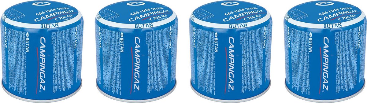 4 x Campingaz C206 - Prikcartouche