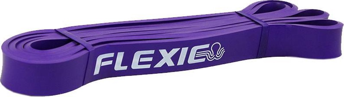 FLEXIE P-BAND® - Pull Up Band - Powerband - Weerstandsbanden - Fitness Elastiek - Powerlifting Banden – Crossfit - 15-40kg - Paars