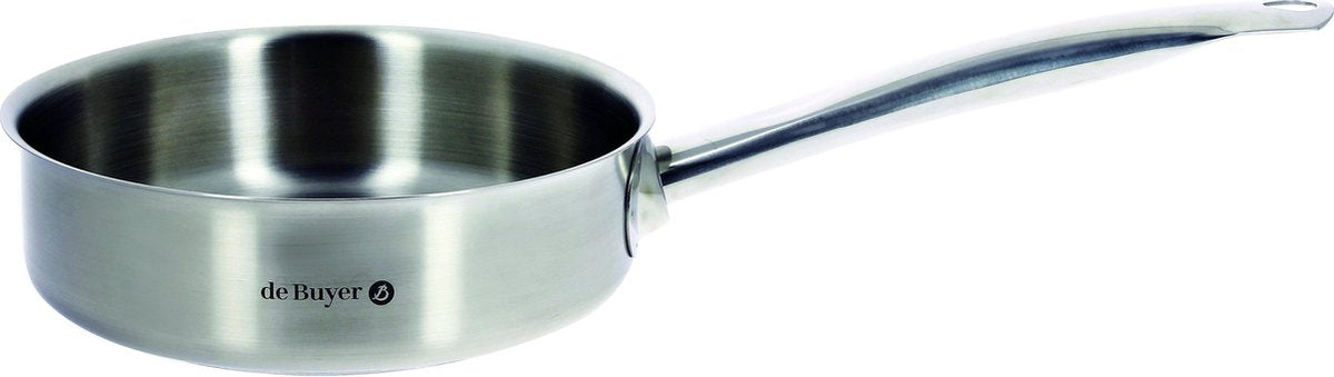 De Buyer Prim'Appety Hapjespan 28 cm RVS - Zonder Anti Aanbaklaag