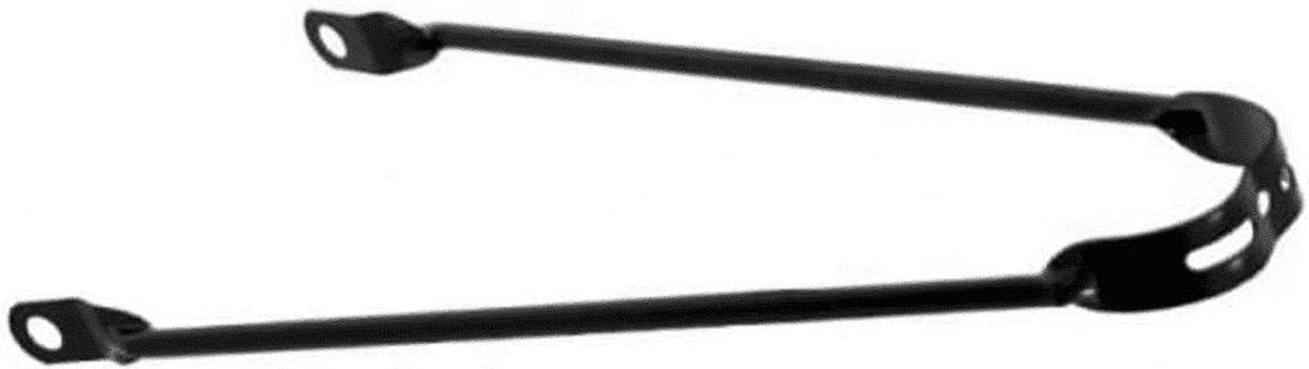 Spatbordstang 26sp matzwart