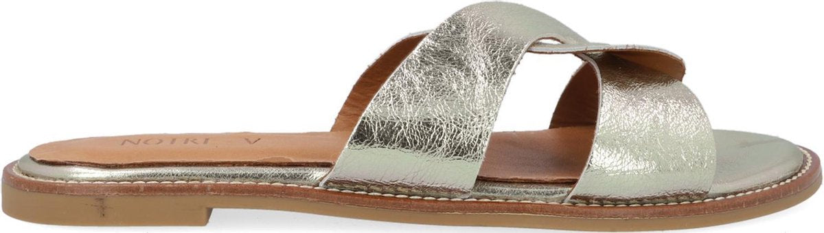 Notre-V 10160 Slippers - Dames - Goud - Maat 38