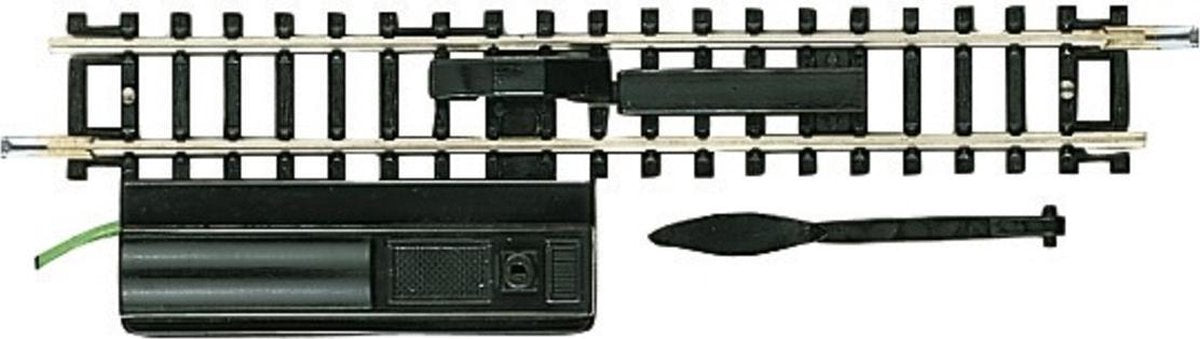 22212 N Fleischmann rails (zonder ballastbed) Ontkoppelrails