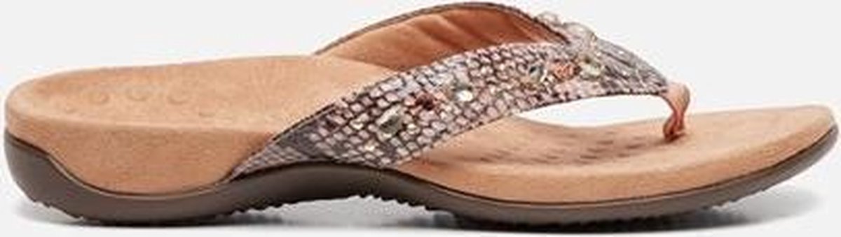 Vionic Lucia slippers slangenprint - Maat 37