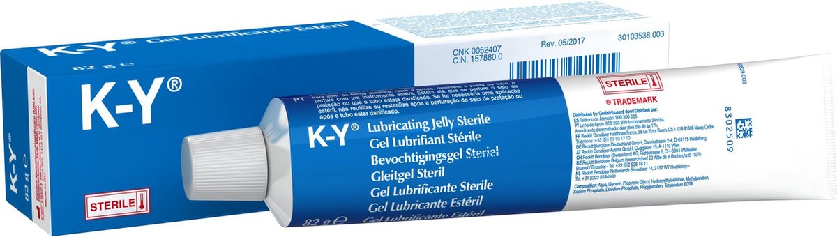 Durex K-Y Gel Glijmiddel Waterbasis - 4 Stuks