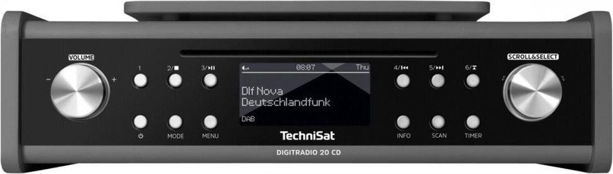 Technisat Digitradio 20 CD - antraciet