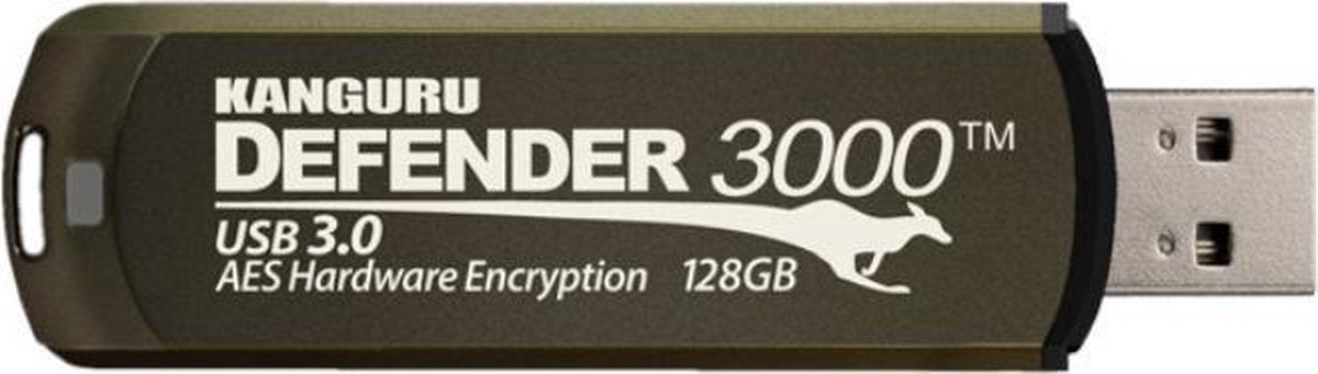 Kanguru Defender 3000 USB flash drive 8 GB USB Type-A 3.2 Gen 1 (3.1 Gen 1) Bruin