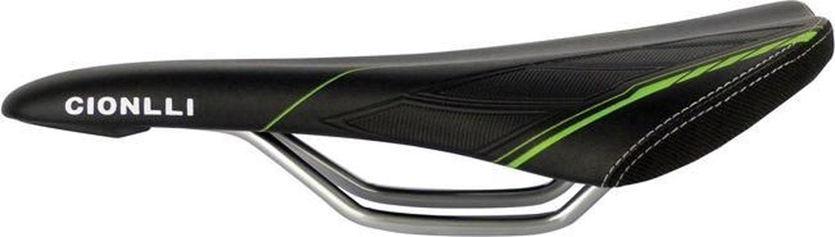 Dresco - Fietszadel - Racefiets - Zwart groen