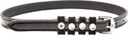 RelaxPets - Imperial Riding - Sporenriempjes - Kwaliteitsleer - Lakleer - Strass Steentjes - Black Lack - 52 cm