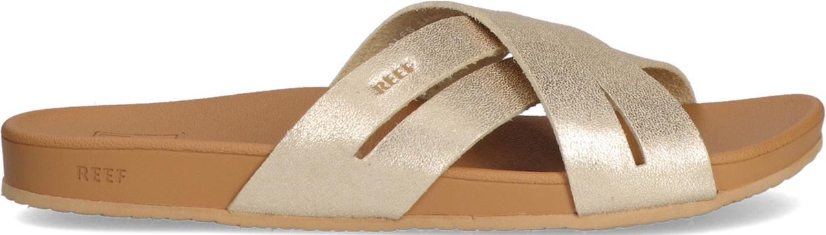 Reef Cushion Spring Bloom Slippers - Dames - Goud - Maat 36