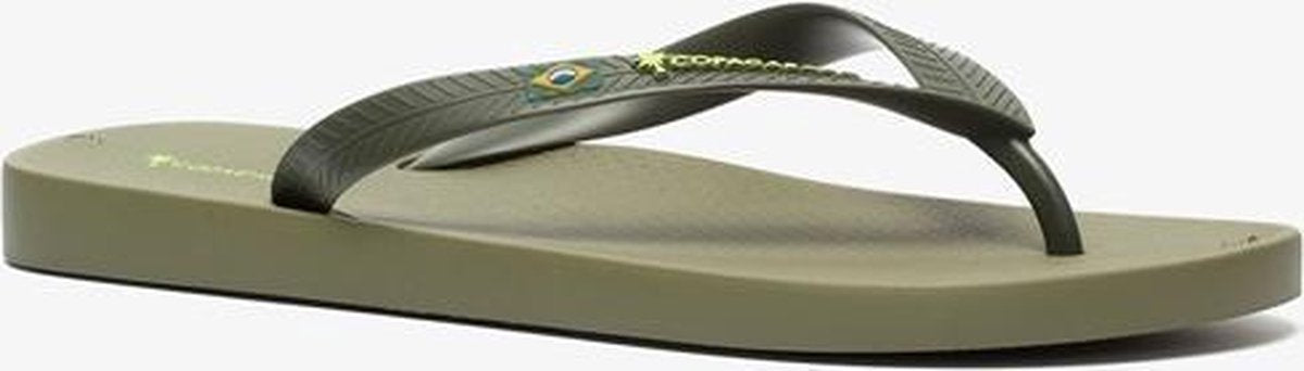 Copacabana vegan heren teenslippers - Groen - Maat 43/44