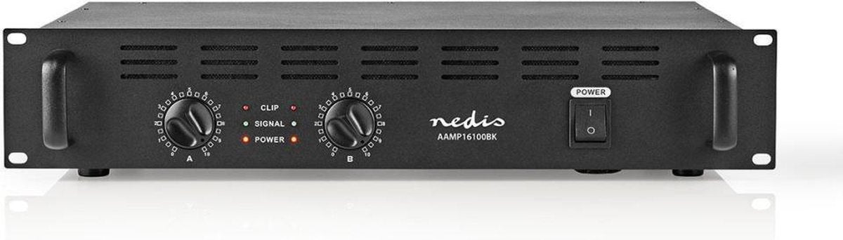 PA-Versterker | 2x 120 W | 19"