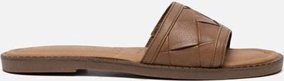 Tamaris Slippers cognac - Maat 37