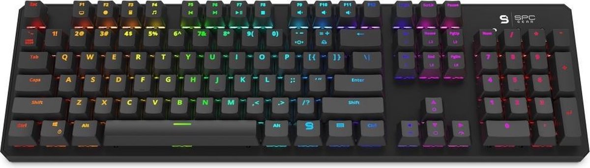 SilentiumPC GK540 Magna toetsenbord USB Zwart