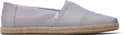 TOMS Alpargata Heren Espadrilles - Grey - Maat 44