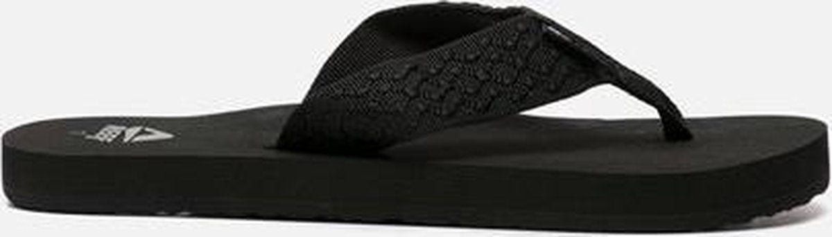 REEF Smoothy teenslippers zwart - Maat 46